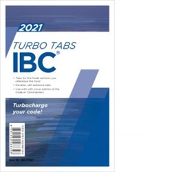 2021 International Building Code Turbo Tabs - Soft Cover