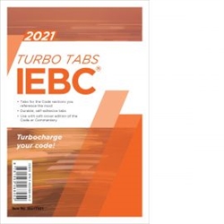 2021 International Existing Building Code Turbo Tabs - Loose Leaf