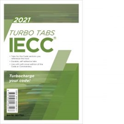 2021 International Energy Conservation Code Turbo Tabs - Soft Cover