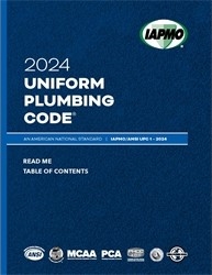 2024 Uniform Plumbing Code Soft Cover w/Tabs