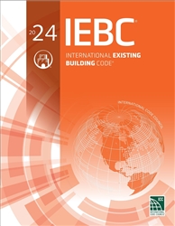 2024 International Existing Building Code (IEBC), Soft Cover