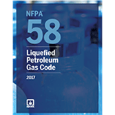 NFPA 58: Liquefied Petroleum Gas Code, 2017 edition