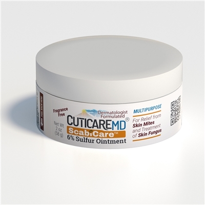 CutiCareMDÂ® ScabiCare 6% Sulfur Ointment