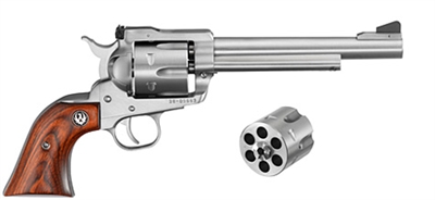 Ruger Blackhawk Convertible Stainless 9mm/.357MAG 6.5" Bbl. 0320