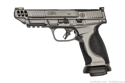 Smith + Wesson M&P9 M2.0 Competitor 5" 17+1 OR 4 mags 13199 Grey EZ PAY $90
