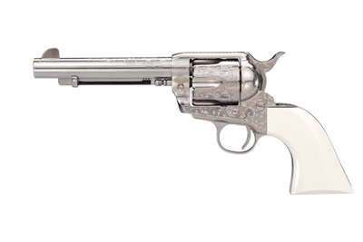 EAA 1873 Outlaw Legacy 5.5" .357MAG Nickel Engraved 200065 EZ PAY $72