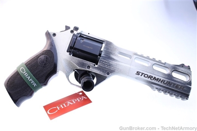 Chiappa Rhino 60DS Stormhunter .357MAG 6" 340.334 Nickel Black Walnut Fiber EZ PAY Available