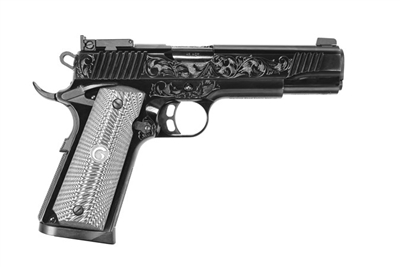 EAA Girsan 1911 Match Lux .45ACP 5" Black Chrome Engraved 390098 EZ PAY $90