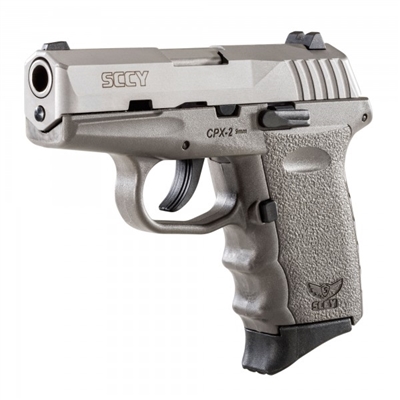SCCY CPX-2 TTSG Grey / Stainless 9MM NEW
