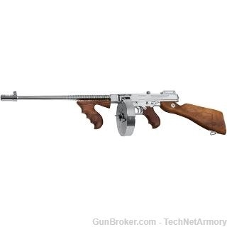 Auto Ordnance 1927 T150DCR Deluxe Hard Chrome .45ACP Drum 16.5 EZ PAY $337