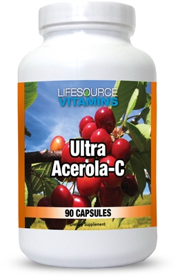 Ultra Acerola- C - 90 Vegetarian Capsules - 1,500mg