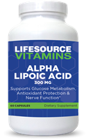 Alpha Lipoic Acid - 300 mg - 60 Capsules