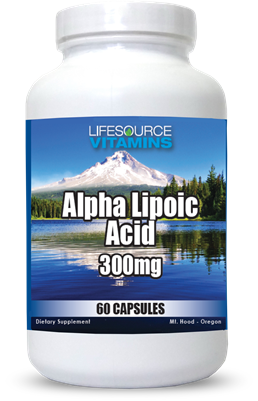 Alpha Lipoic Acid - 300 mg - 60 Capsules