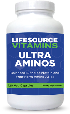 Ultra Aminos - Free Form Amino Acid Complex- 120 Capsules