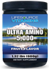 Ultra Amino 5,000 -  Amino Acid Complex - Fruit Flavor- 1.32 lbs