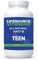 Teen Support- Anti-B - 90 Caps - Proprietary Formula