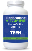 Teen Support- Anti-B - 90 Caps - Proprietary Formula