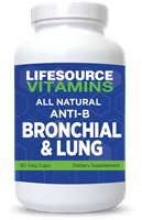 Bronchial/Lung Support - Antibiotic -  All Natural & Safe - 90 Caps - Proprietary Formula