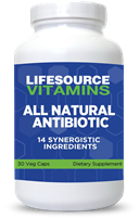 Antibiotic - All Natural & Safe - 30 Caps - Proprietary Formula- TRAVEL SIZE