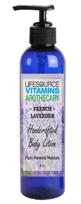 LifeSource Apothecary - Handcrafted Body Lotion - French Lavender 8oz