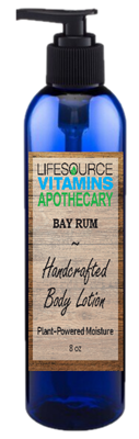 LifeSource Apothecary - Handcrafted Body Lotion - Bay Rum 8oz