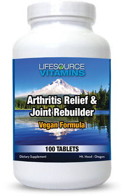 Arthritis Relief & Joint Rebuilder (VEGAN) 100 Tablets - Proprietary Formula