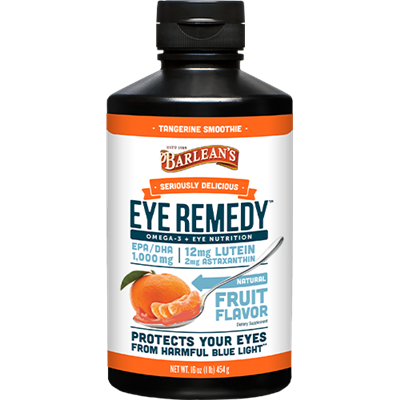 Barlean's Seriously Delicious Eye Remedy- Tangerine Smoothie  16 fl oz