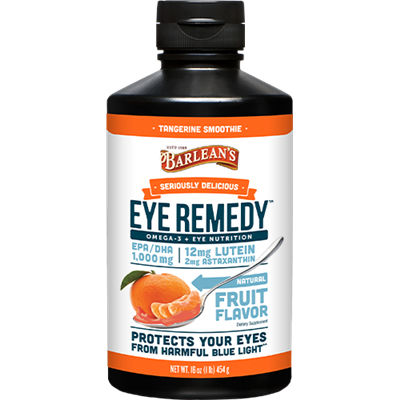 Barlean's Seriously Delicious Eye Remedy- Tangerine Smoothie  16 fl oz