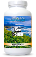 Bee Pollen -  100 Capsules - 500 mg.