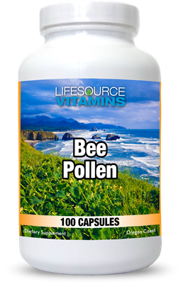 Bee Pollen -  100 capsules - 500 mg.