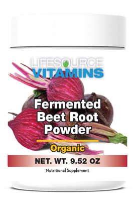 Beet Root Powder - FERMENTED Organic- 9.52 oz - 60 Servings VALUE SIZE