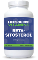 Beta-Sitosterol Plant Sterols Complex - 500 mg - 90 Tablets