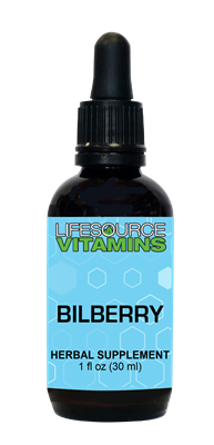 Bilberry (Organic) Liquid Extract - 500 mg - 1 fl. oz