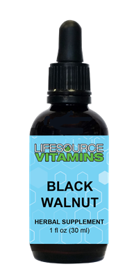 Black Walnut (Green) Hulls 1,000 mg - Liquid Extract 1 fl. oz.