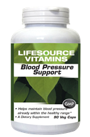 Blood Pressure Support - 90 Veg Caps - Proprietary Formula
