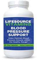 Blood Pressure Support - 90 Veg Caps - Proprietary Formula