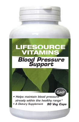 Blood Pressure Support - 90 Veg Caps - Proprietary Formula