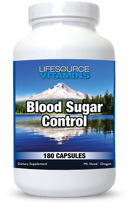 Blood Sugar Control - 180 Capsules - Proprietary Formula VALUE SIZE