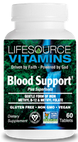 Blood Support  (Iron- ferrous bisglycinate) Plus SUPERFOODS - 60 Tablets