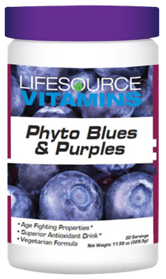 Phyto Blues & Purples Phyto Foods Powder  30 Day Supply 11.59 oz.