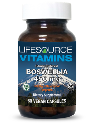 Boswellia 450mg - 60 Vegan Capsules - (Frankincense)