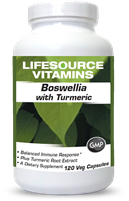 Boswellia 500 mg w/Turmeric - 120 Capsules- (Frankincense)