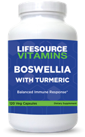 Boswellia 500 mg w/Turmeric - 120 Capsules (Frankincense)