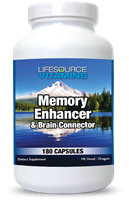 Memory Enhancer and Brain Connector - 180 Caps - Proprietary Formula VALUE SIZE