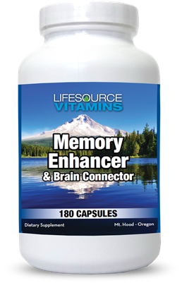 Memory Enhancer and Brain Connector - 180 Caps - Proprietary Formula VALUE SIZE