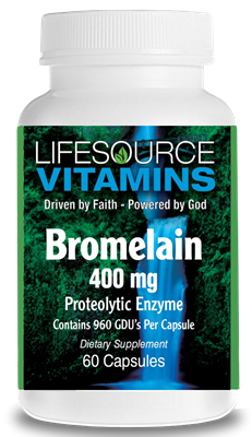 Bromelain 400 mg - 60 Capsules