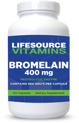 Bromelain 400 mg - 60 Capsules