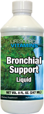 Bronchial Support Liquid - 8 oz. 45 servings - Proprietary Formula