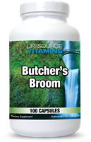 Butcher's Broom 500 mg - 100 Capsules