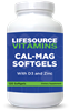 Cal-Mag Softgels -  with D3  and Zinc - Calcium & Magnesium - 120 Softgels